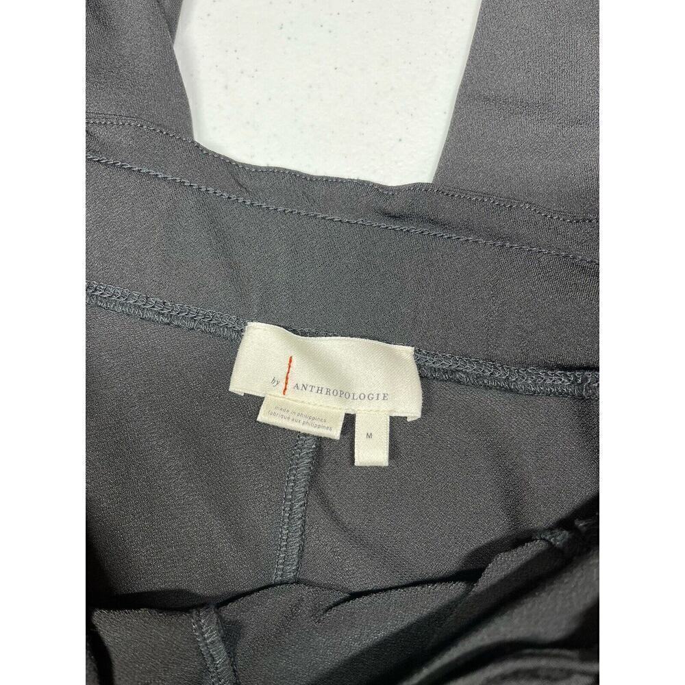 Anthropogie Womens Black Pull On Wide Leg Flowy Pant Size M - Picture 3 of 8